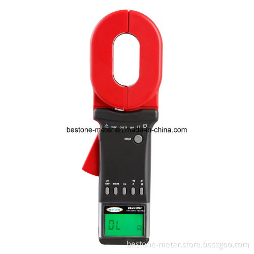 Clamp Earth Resistance Tester Be2000c+ (long Jaw) , Be2100c+ (round Jaw)